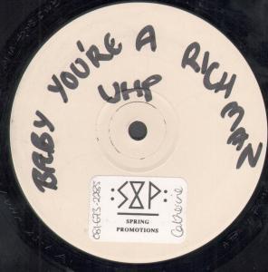 Vhp - Baby You're A Rich Man - 12 Inch