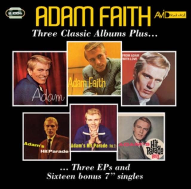 Adam Faith - Three Classic Albums Plus (Adam / Adam Faith / From Adam With Love) - Double Cd