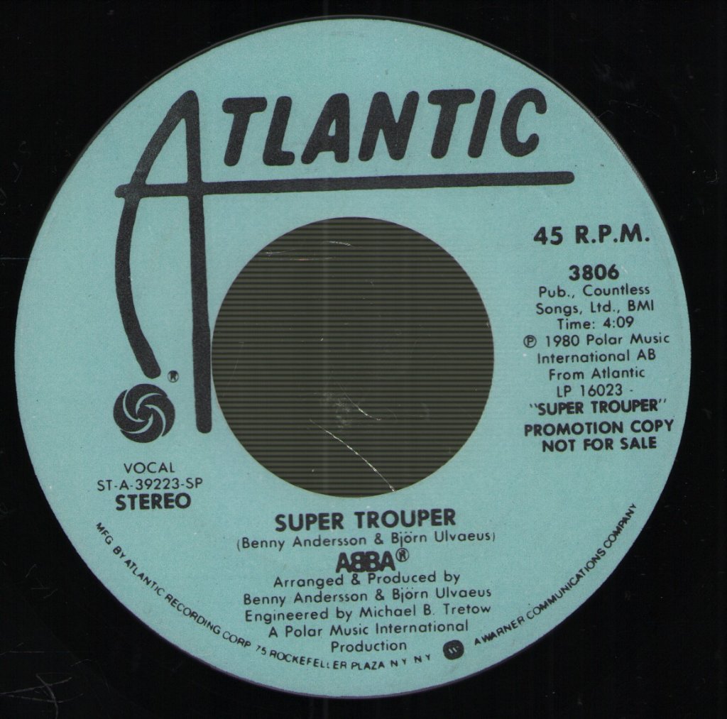 ABBA - Super Trouper - 7 Inch