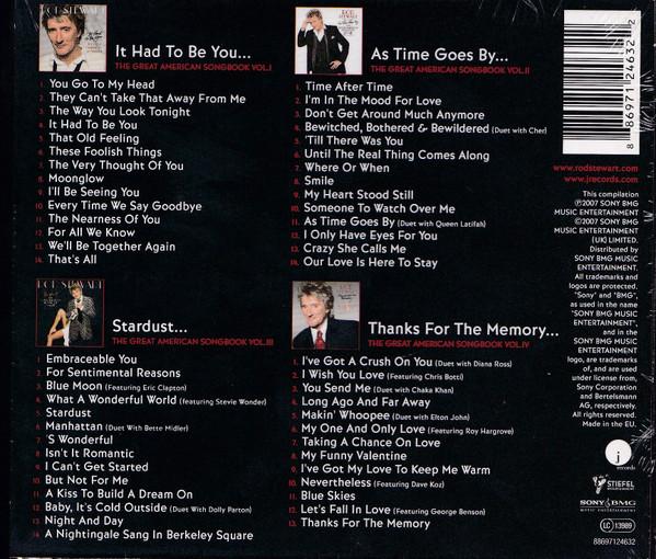 Rod Stewart - Complete Great American Songbook Volumes I, II, III & IV - Cd Set