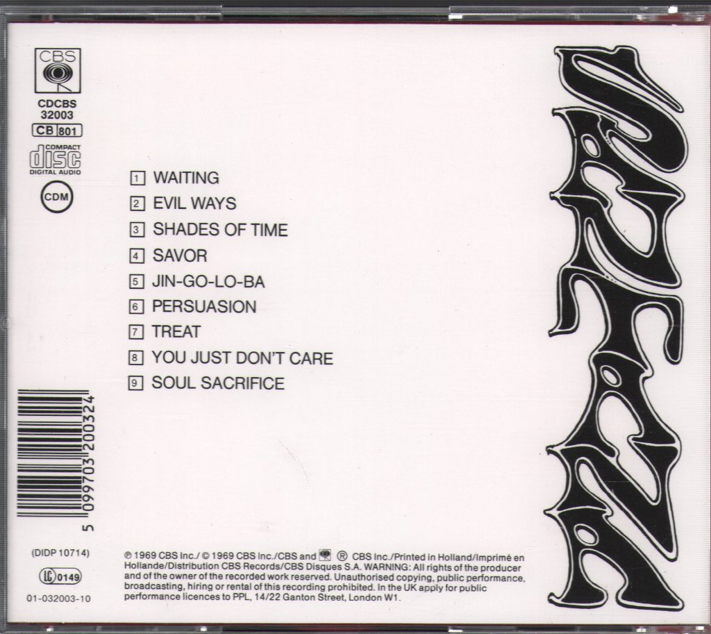 Santana - Santana - Cd