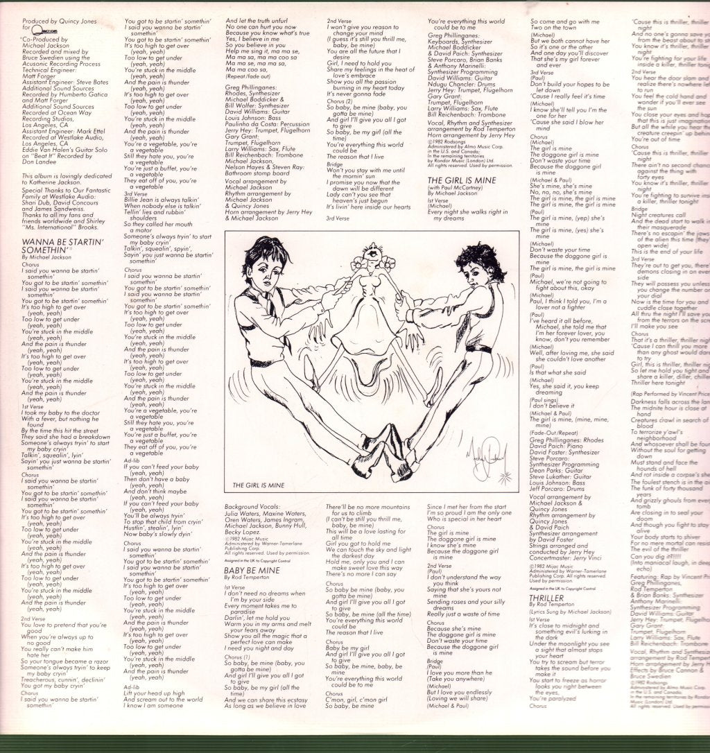Michael Jackson - Thriller - Lp