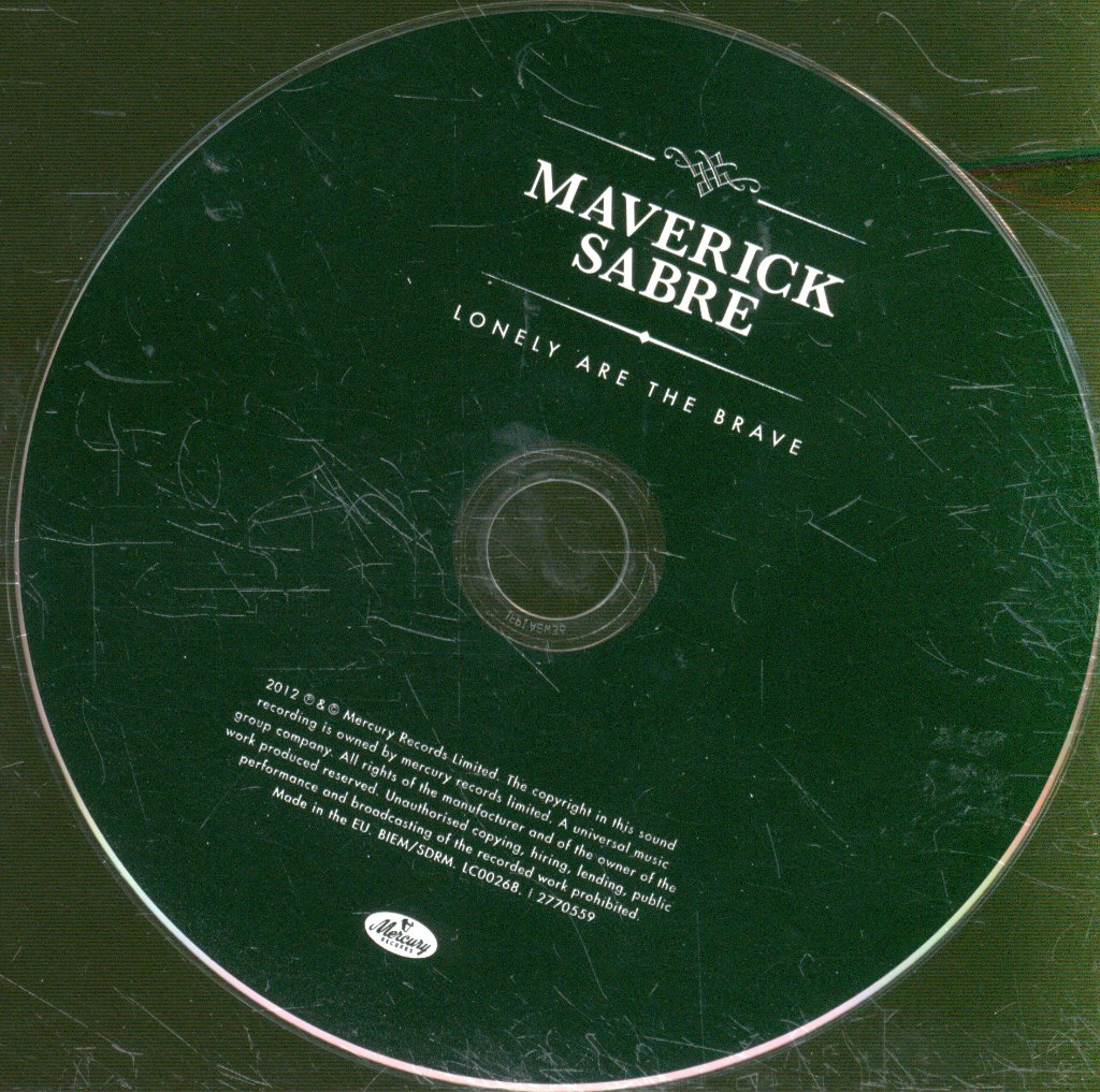 Maverick Sabre - Lonely Are The Brave - Cd