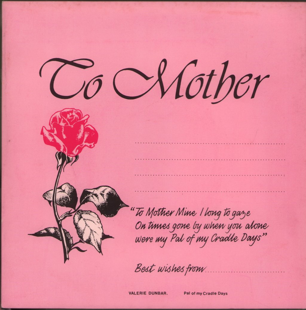 Valerie Dunbar - Pal Of My Cradle Days - 7 Inch