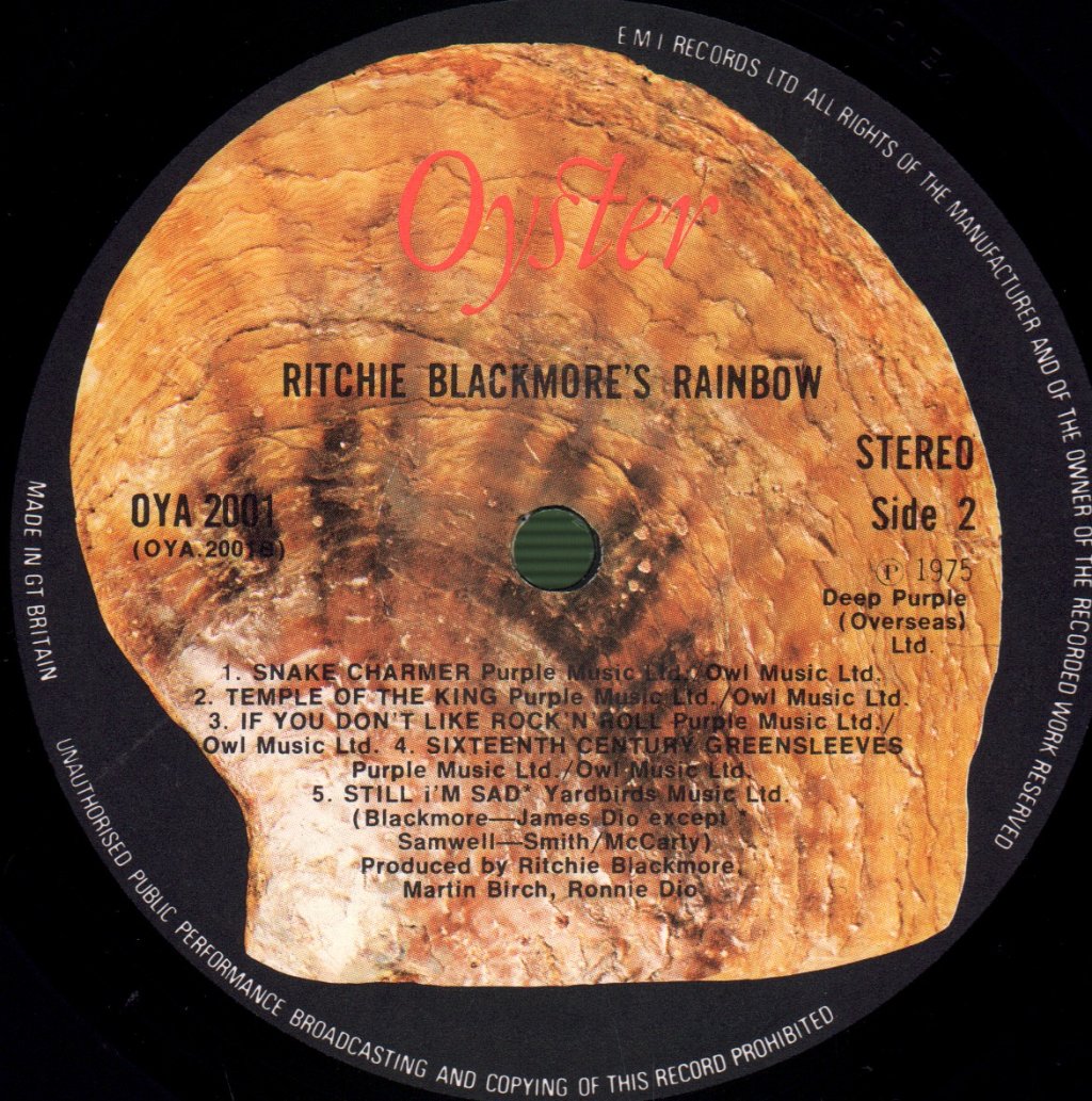 Rainbow - Ritchie Blackmore's Rainbow - Lp