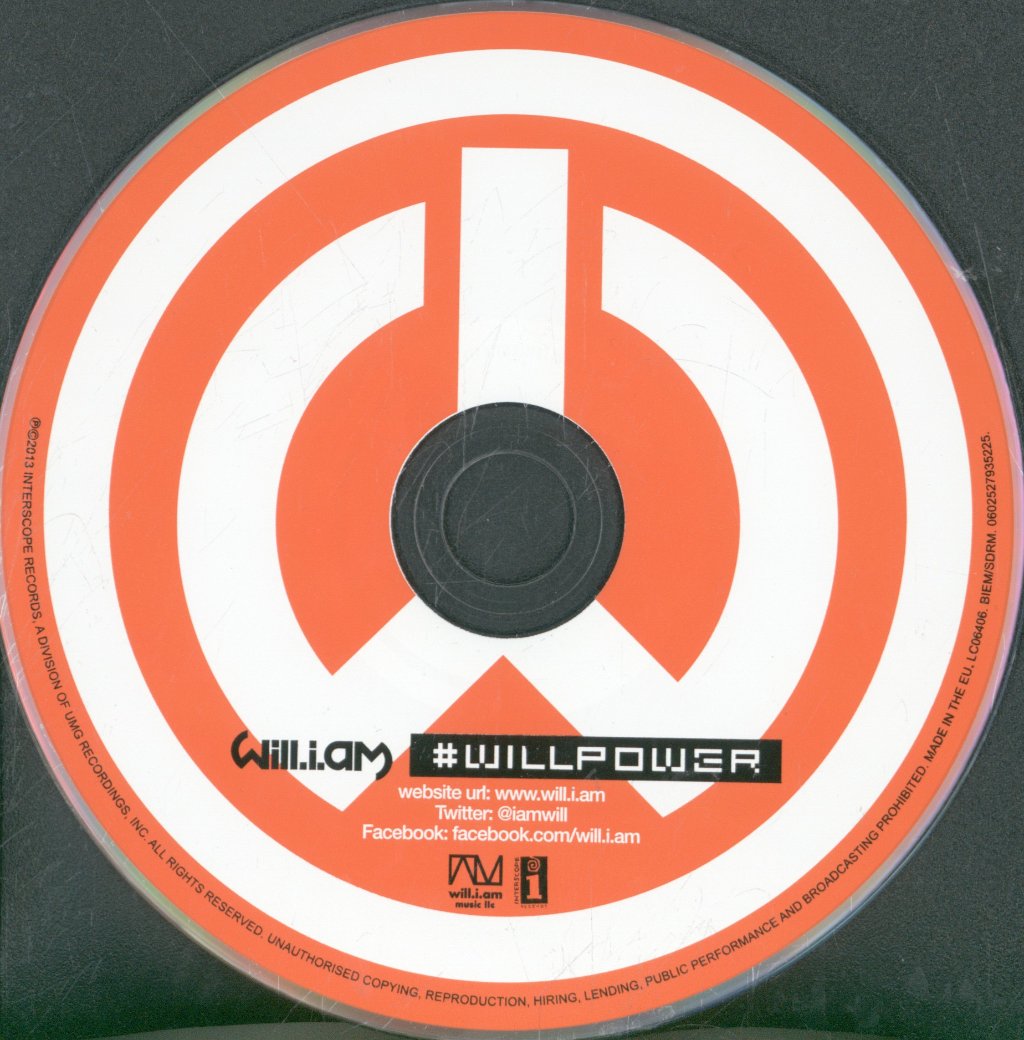 Will.I.Am - Willpower - Cd