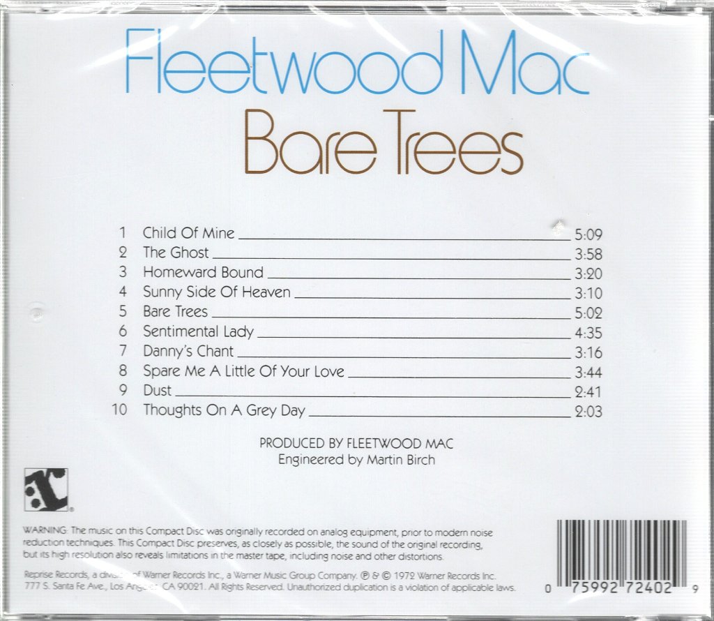 Fleetwood Mac - Bare Trees - Cd
