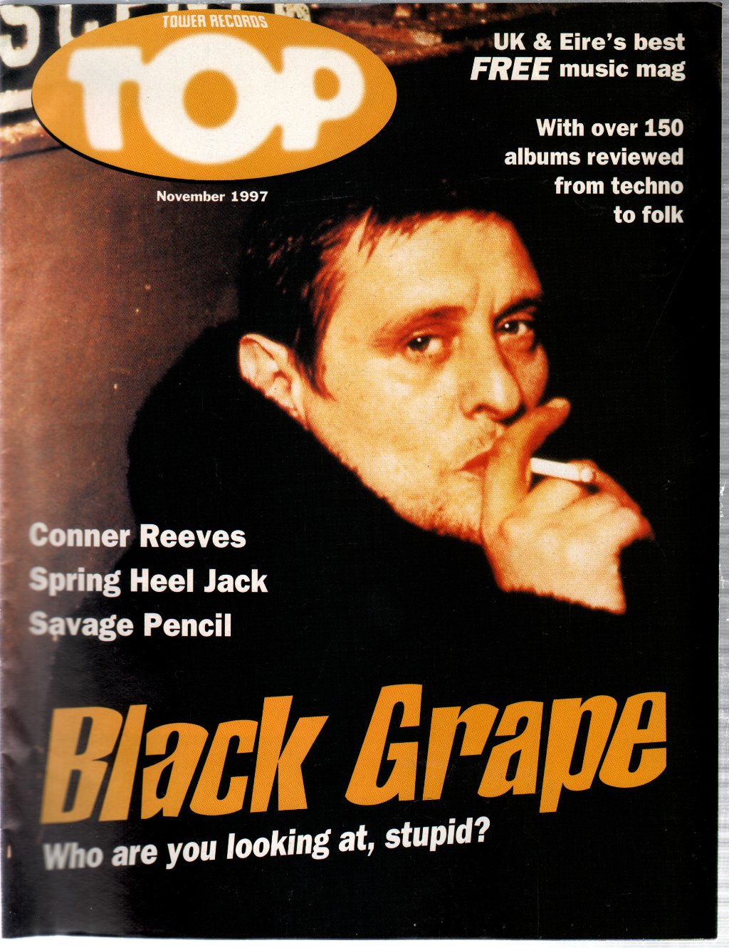 Black Grape - Top - November 1997 - Magazine