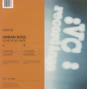 Urban Soul - Love Is So Nice - 12 Inch