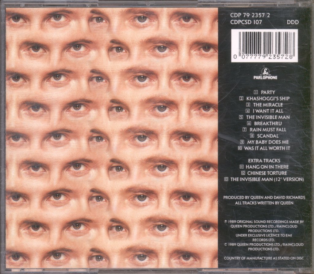 Queen - Miracle - Cd