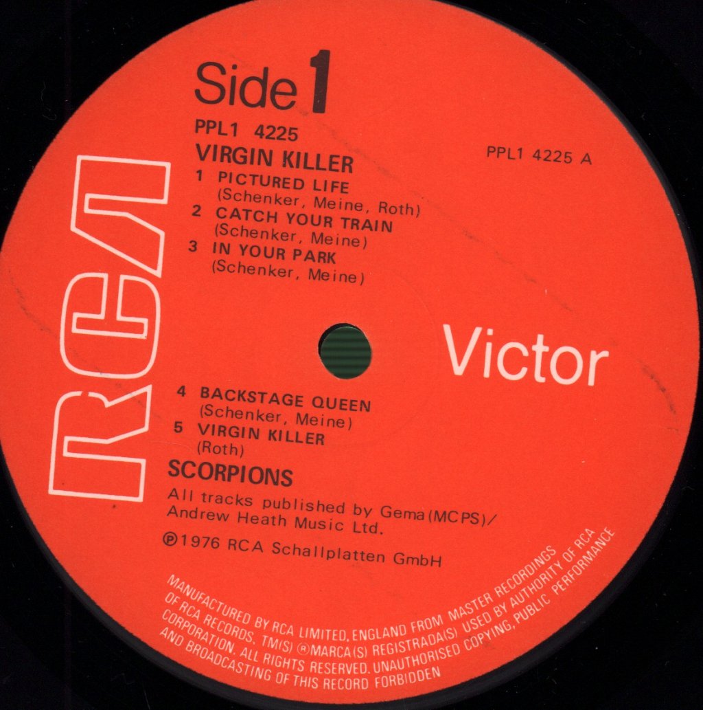 Scorpions - Virgin Killer - Lp