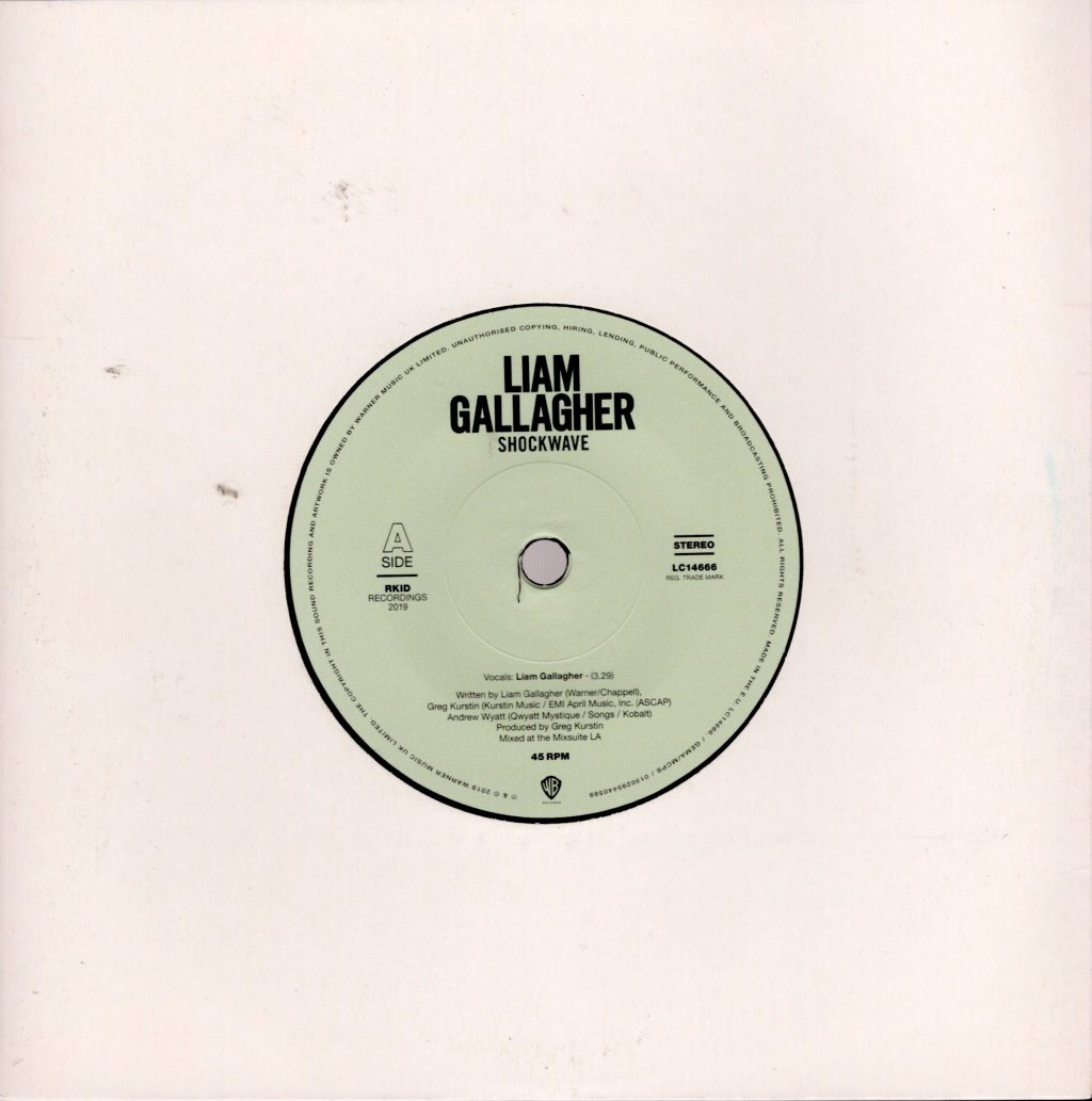 Liam Gallagher - Shockwave - 7 Inch