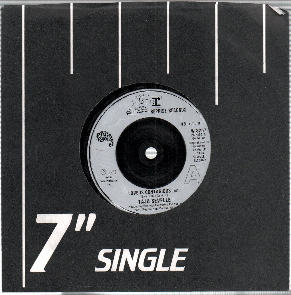 Taja Sevelle - Love Is Contagious - 7 Inch