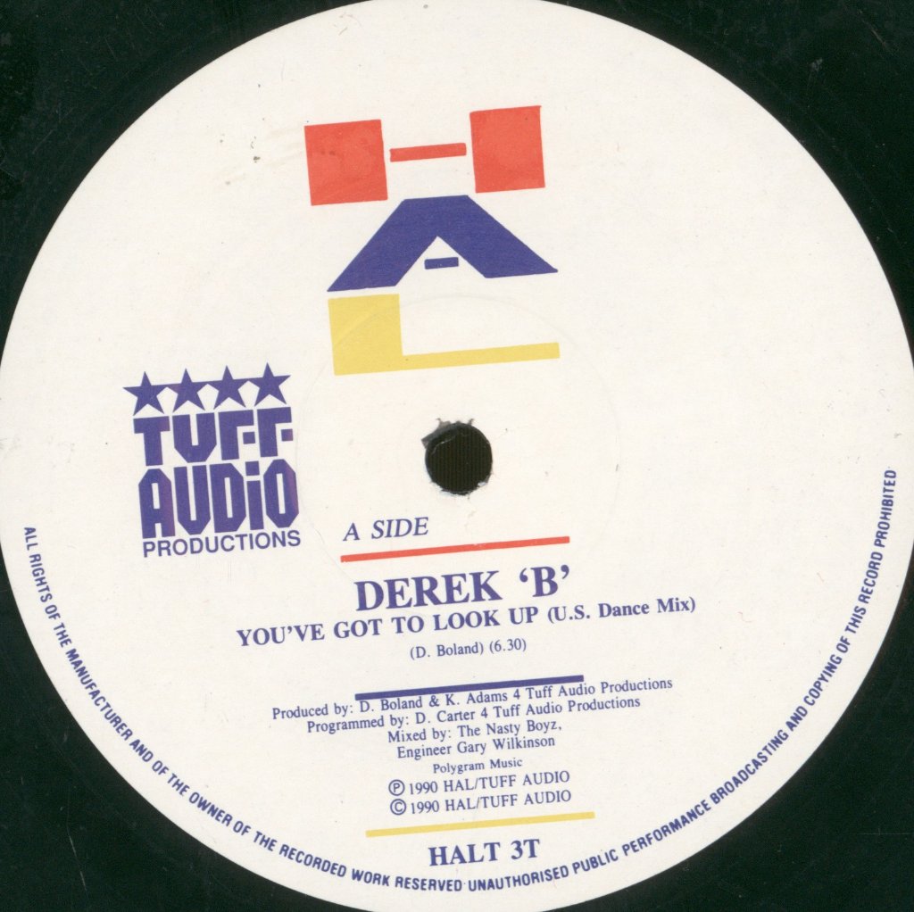 Derek B - You've Got To Look Up - 12 Inch