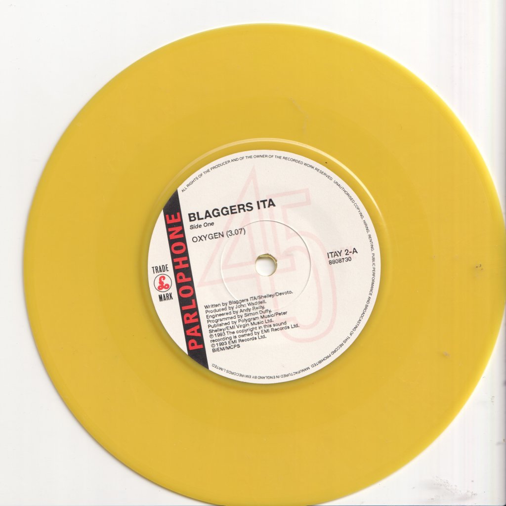 Blaggers Ita - Oxygen - 7 Inch