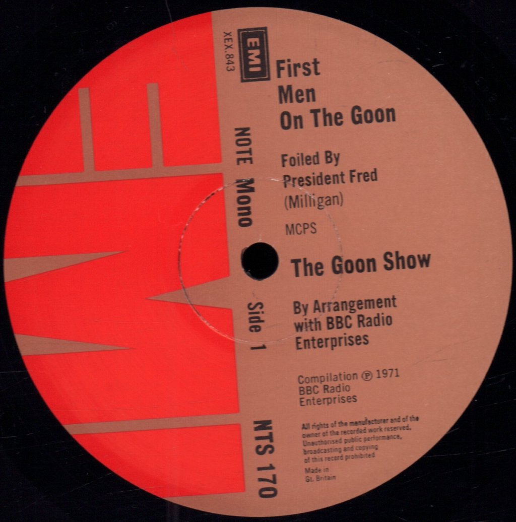 Goon Show - First Men On The Goon - Lp