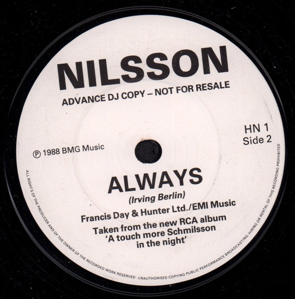 Nilsson - Over The Rainbow - 7 Inch