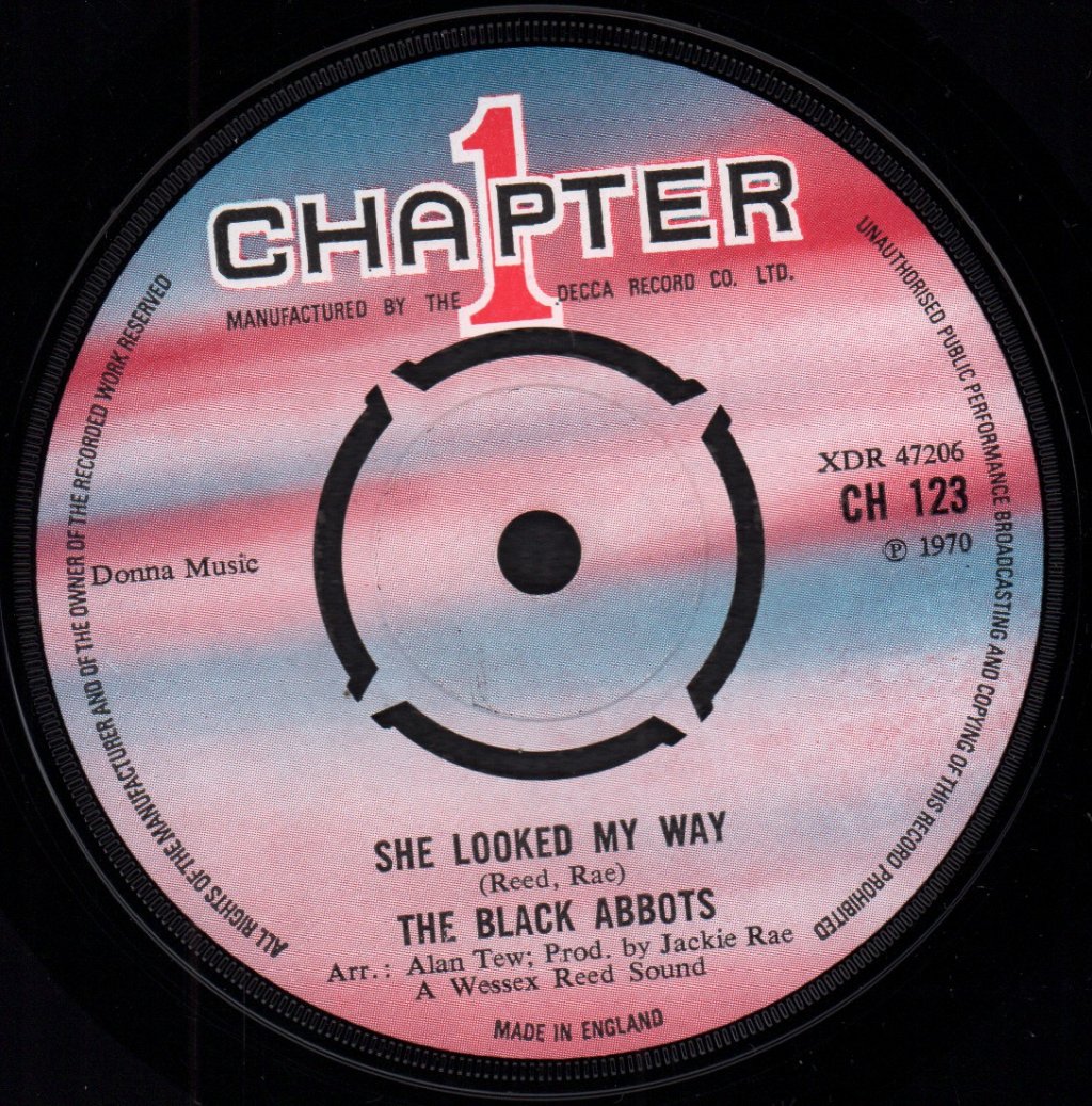 Black Abbots - She Looked My Way - 7 Inch