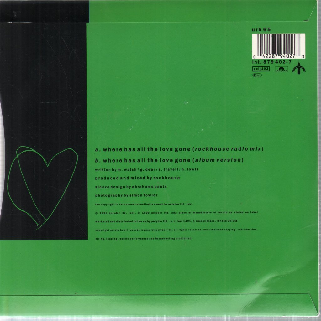 Maureen - Where Has All The Love Gone - 7 Inch