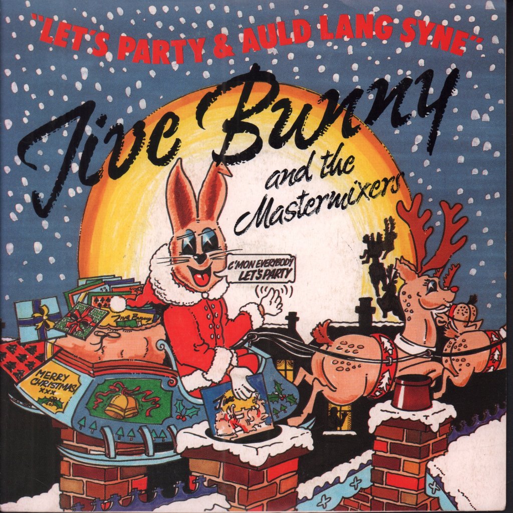 Jive Bunny And The Mastermixers - Let's Party - 7 Inch