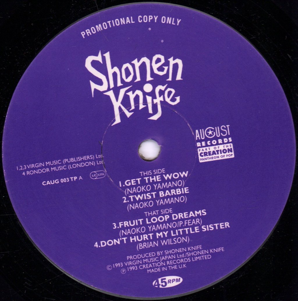 Shonen Knife - Get The Wow - 12 Inch