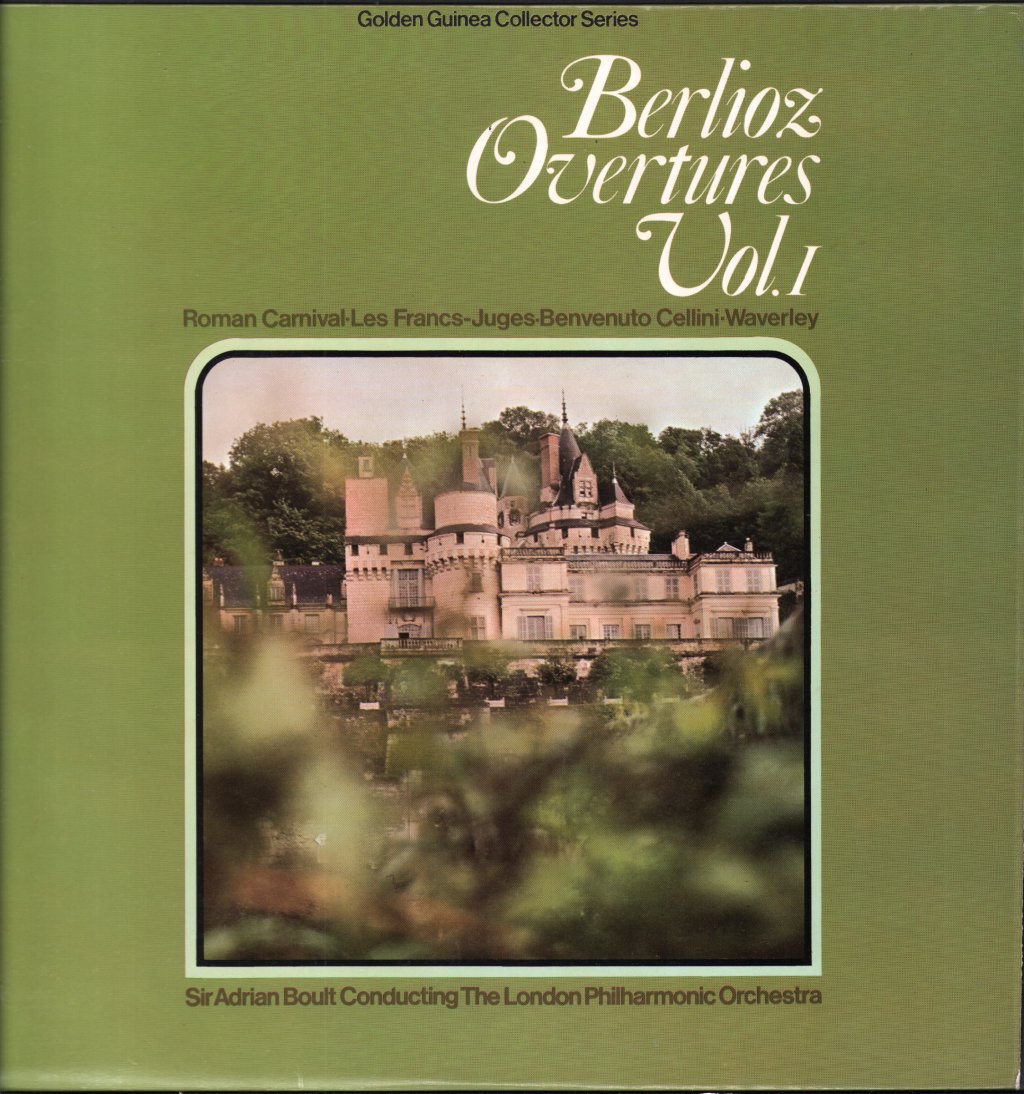 Sir Adrian Boult / London Philharmonic Orchestra - Berlioz Overtures, Vol. 1 - Lp