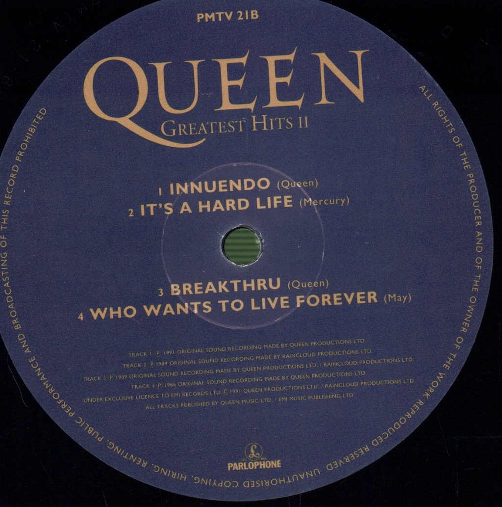 Queen - Greatest Hits 2 - Double Lp
