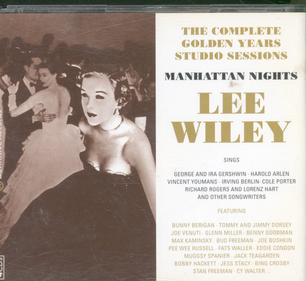 Lee Wiley - Complete Golden Years Studio Sessions - Manhattan Nights - Cd Set
