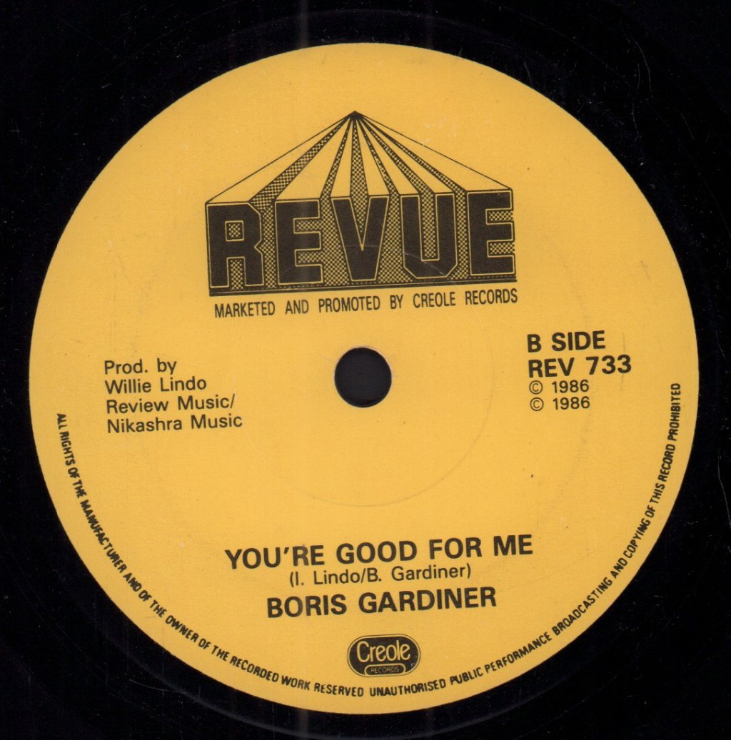 Boris Gardiner - I Want To Wake Up With You - 7 Inch