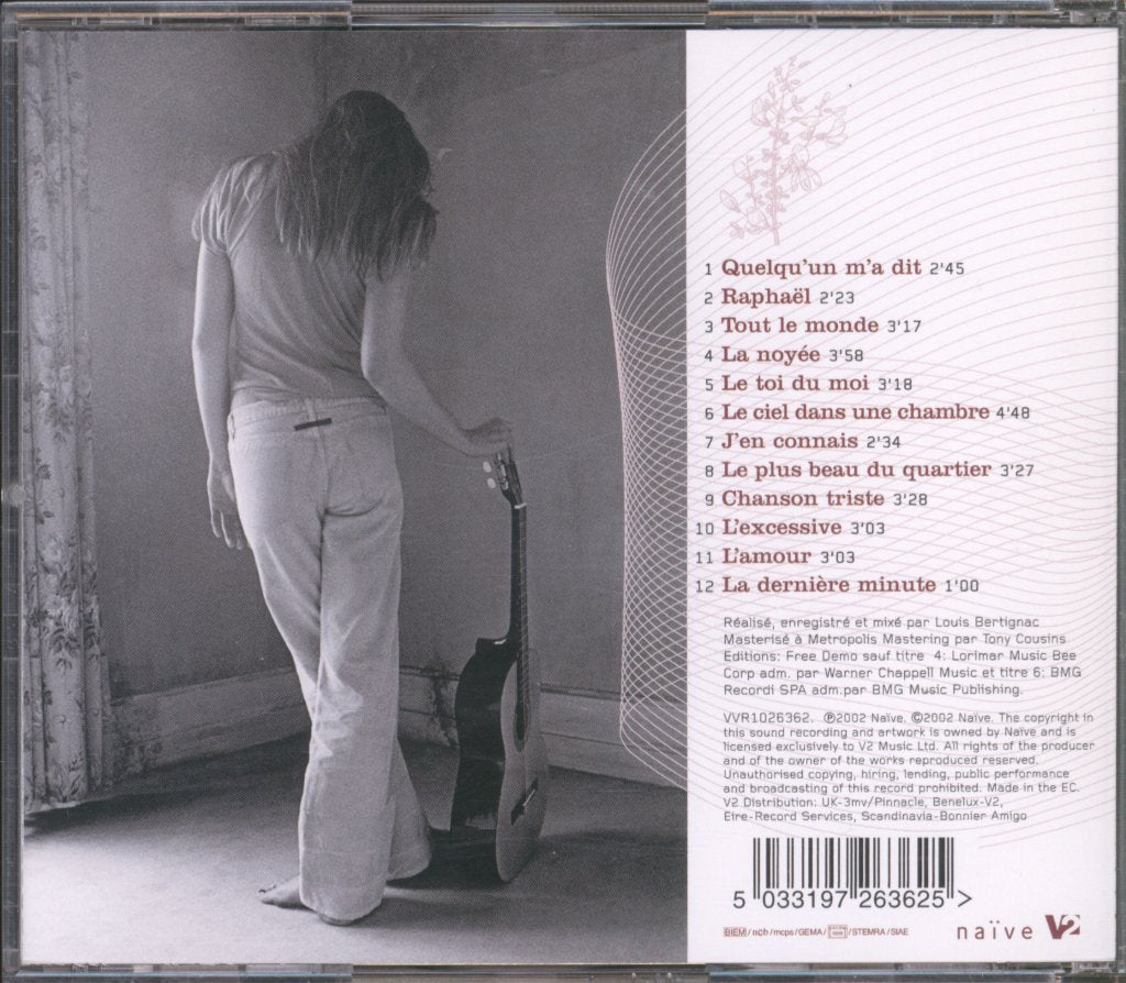 Carla Bruni - Quelqu'Un M'A Dit - Cd