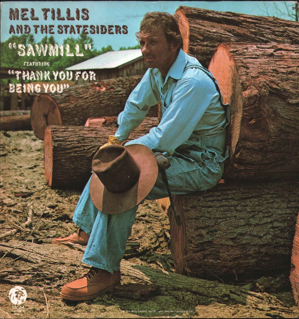 Mel Tillis And The Statesiders - Sawmill - Lp