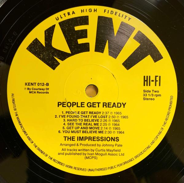 Impressions (Soul Group) - People Get Ready - Lp