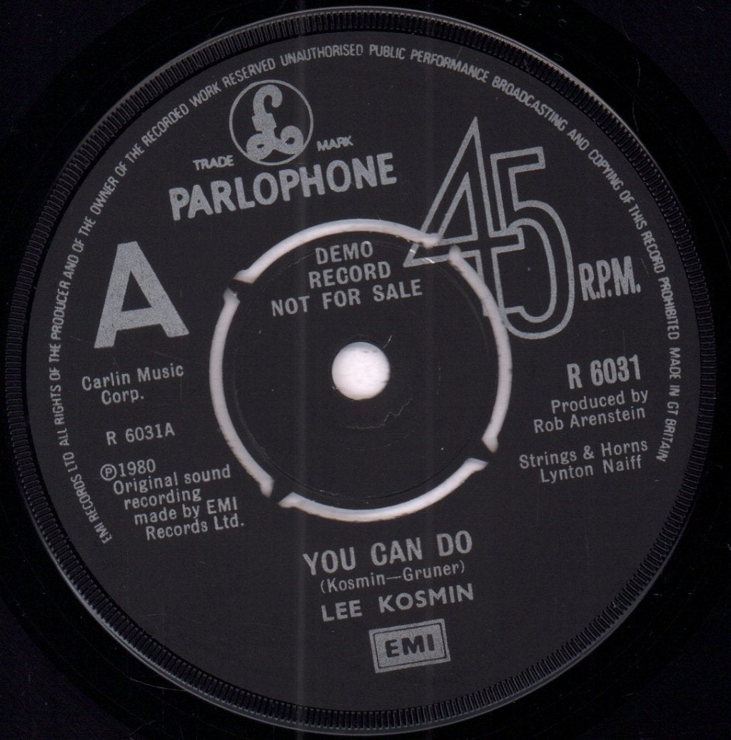 Lee Kosmin - You Can Do - 7 Inch
