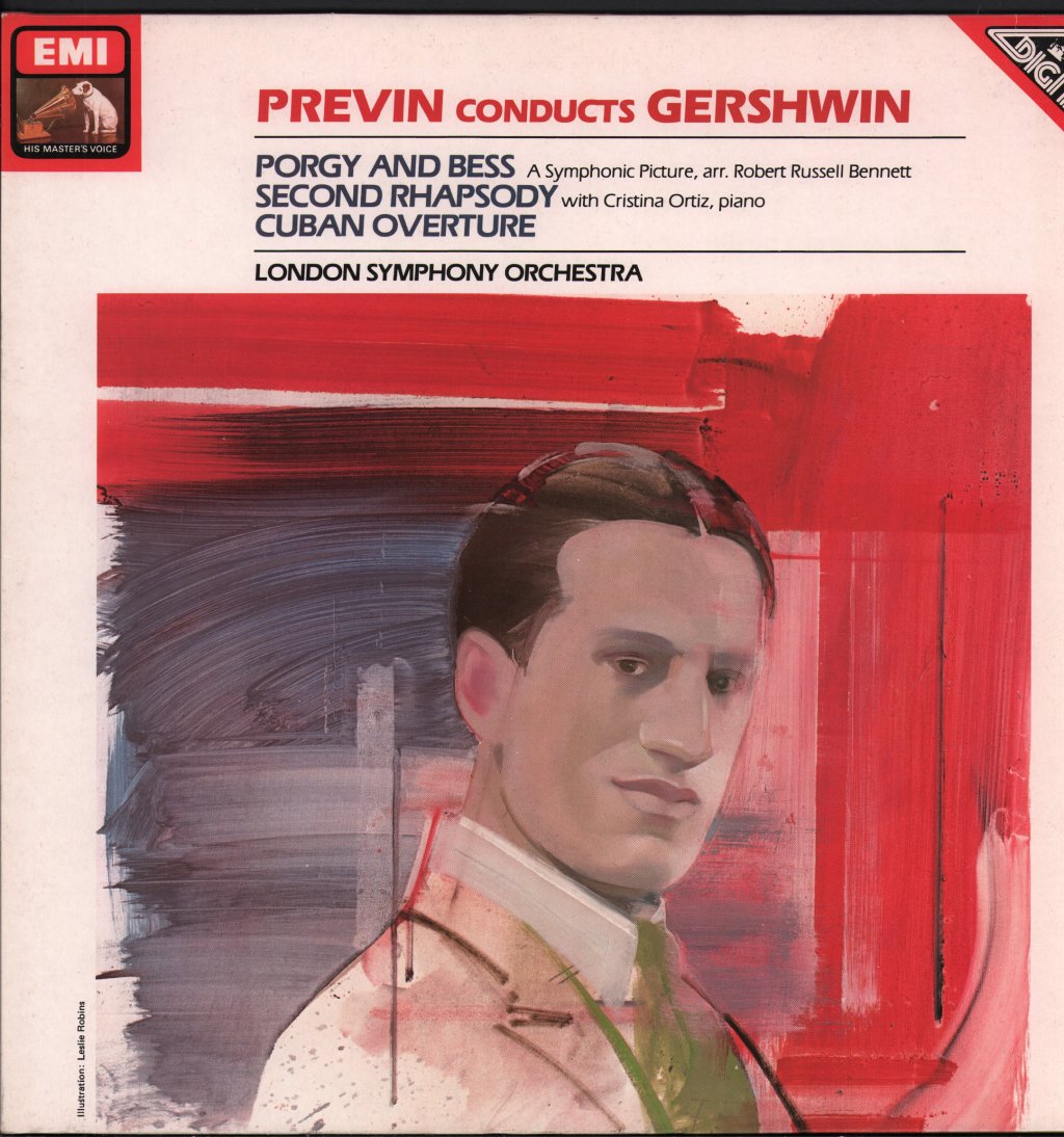 Andre Previn / London Symphony Orchestra - Previn Conducts Gershwin - Lp