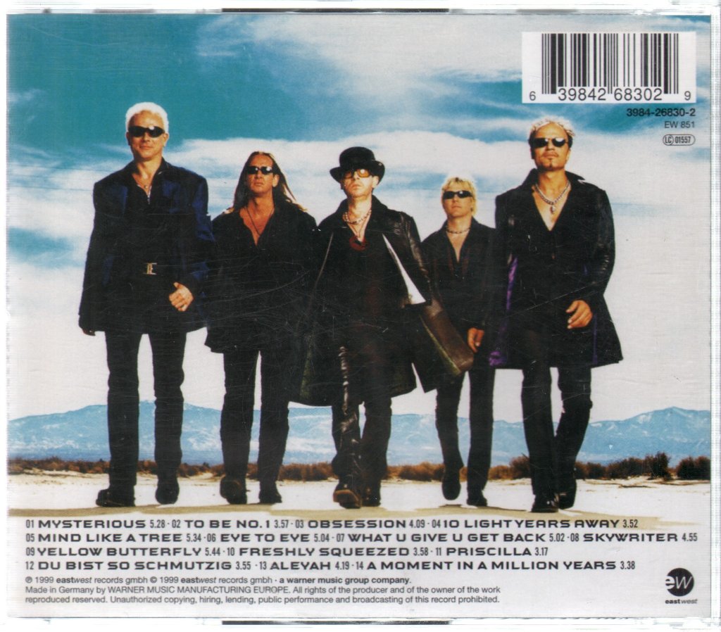 Scorpions - Eye To Eye - Cd