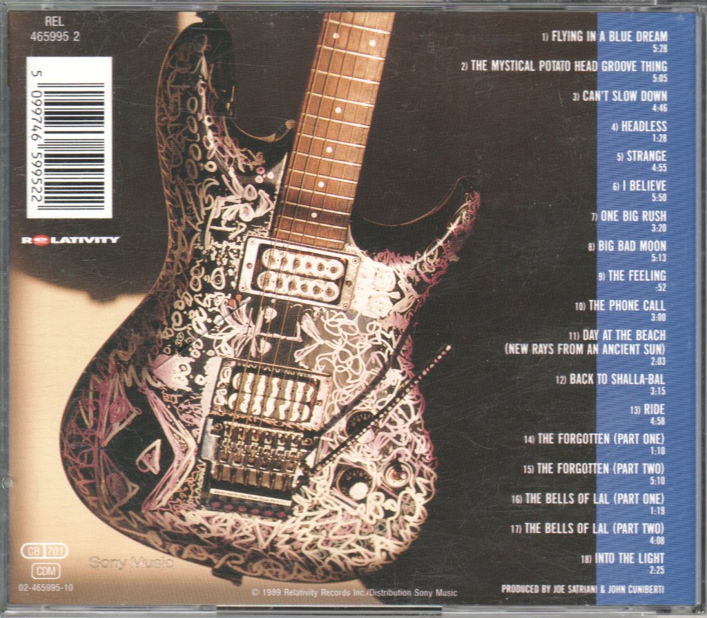 Joe Satriani - Flying In A Blue Dream - Cd