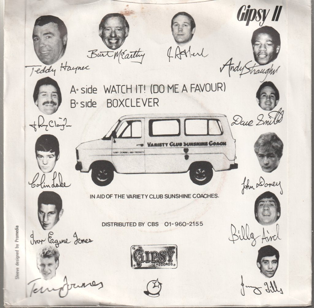 Boxers - Watch It! (Do Me A Favour) - 7 Inch
