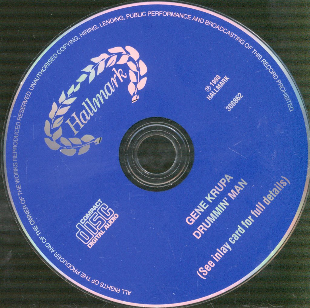 Gene Krupa - Drummin' Man - Cd