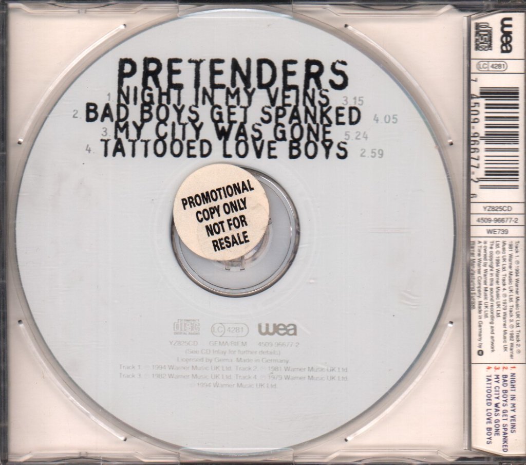 Pretenders - Night In My Veins - Cd