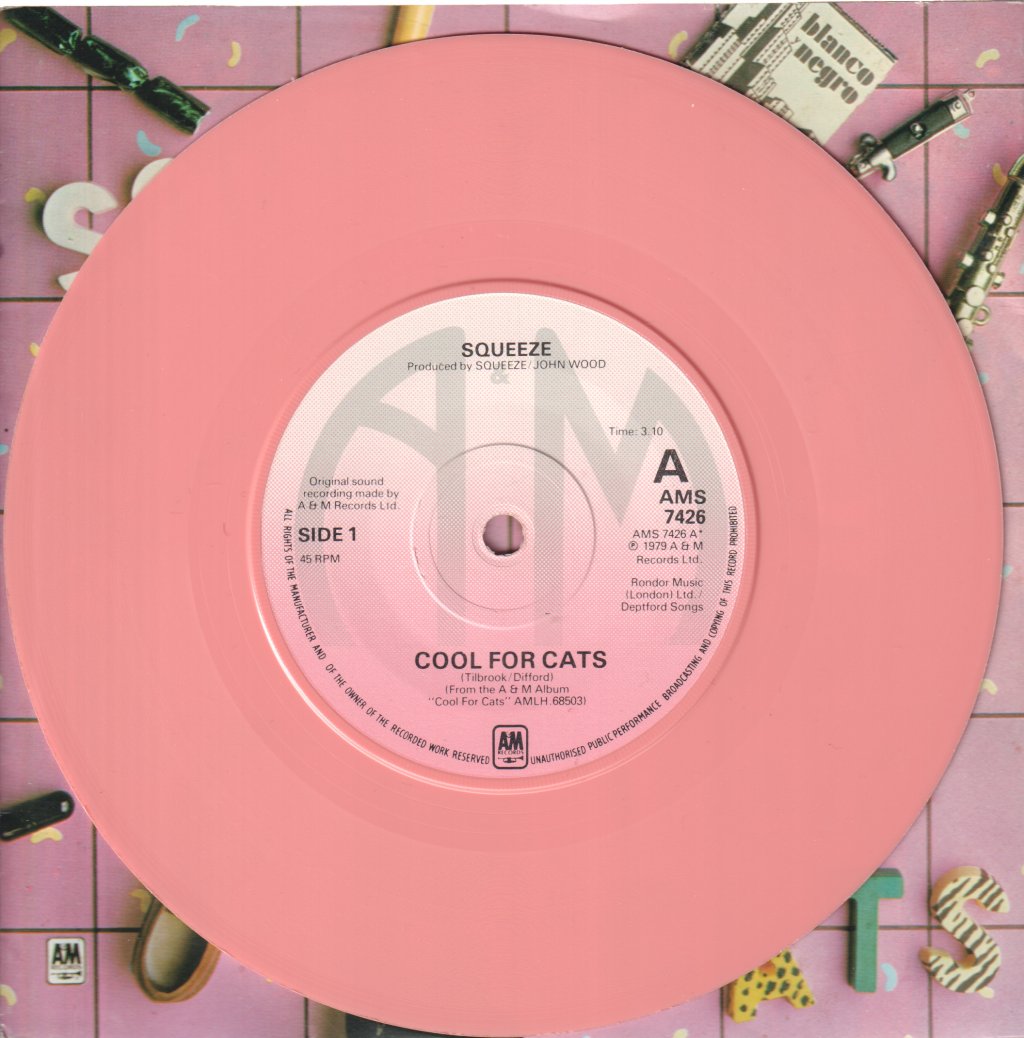 Squeeze - Cool For Cats - 7 Inch