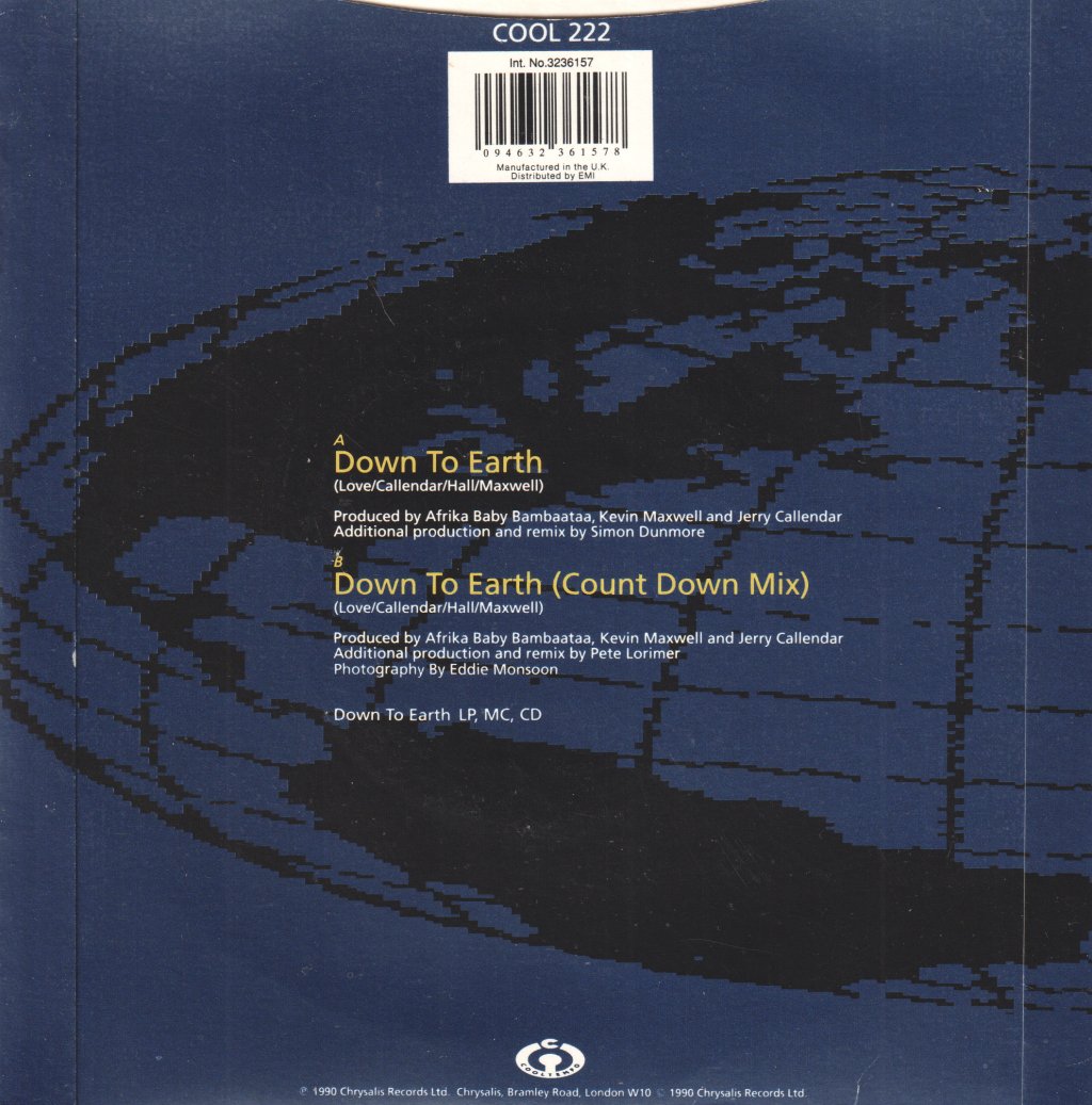 Monie Love - Down To Earth - 7 Inch