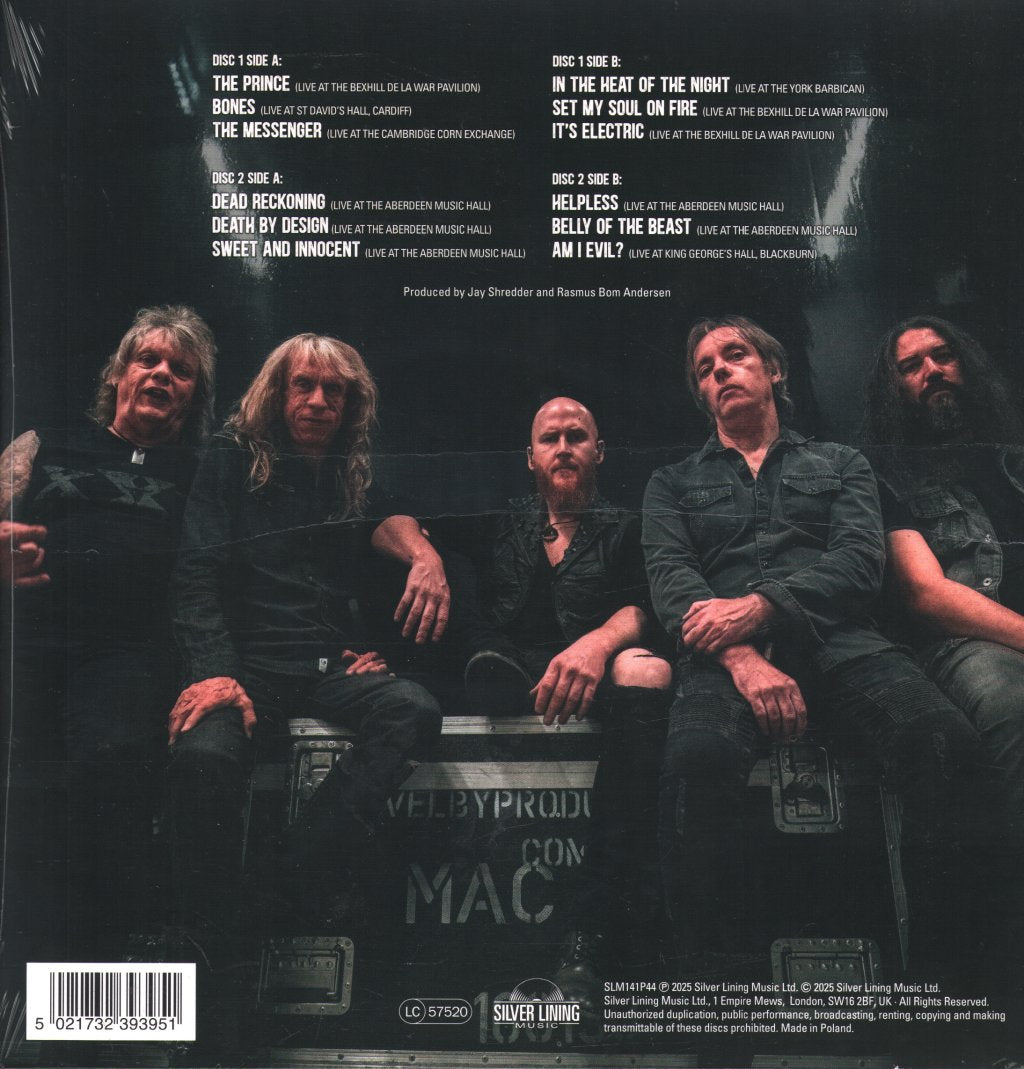 Diamond Head - Live and Electric (UK Tour 2022) - Double Lp