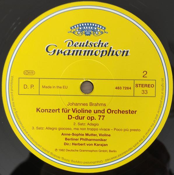 Anne-Sophie Mutter - brahms violinkonzert - Lp