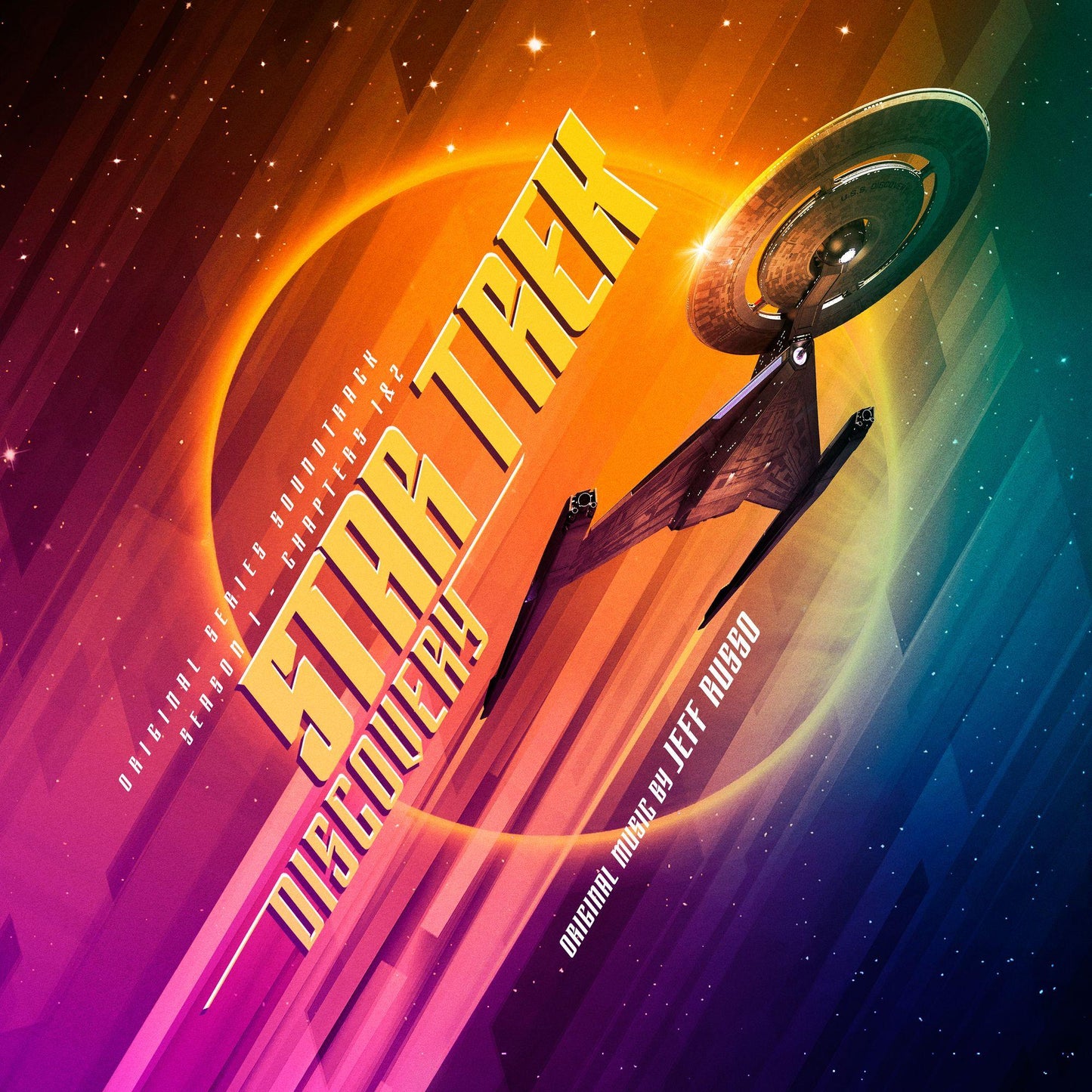 Jeff Russo - Star Trek: Discovery (Original Series Soundtrack), 140g "intergalactic Starburst" Colored, 2x LP - Double Lp