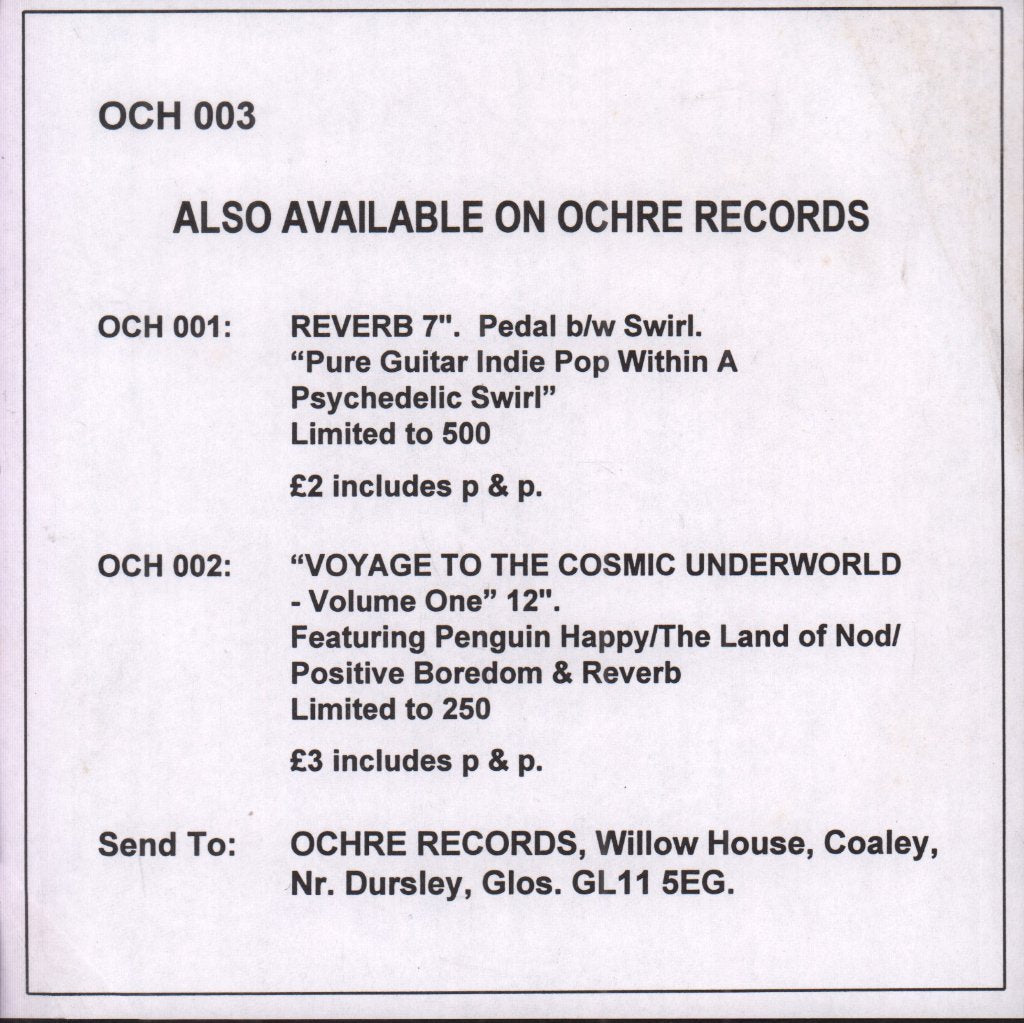 Glide - Excerpts From A Space Age Freak Out Part One. - 7 Inch