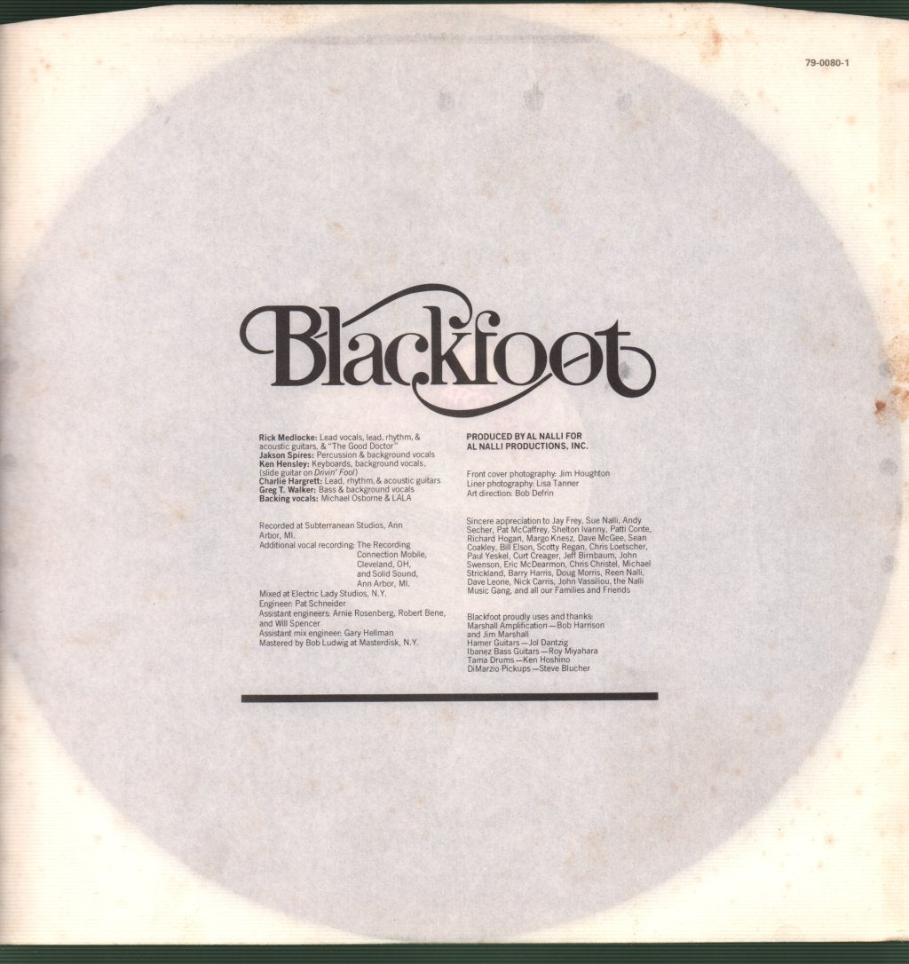 Blackfoot - Siogo - Lp