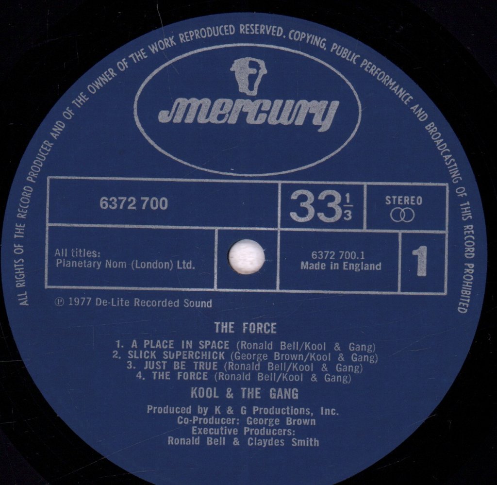 Kool And The Gang - Force - Lp