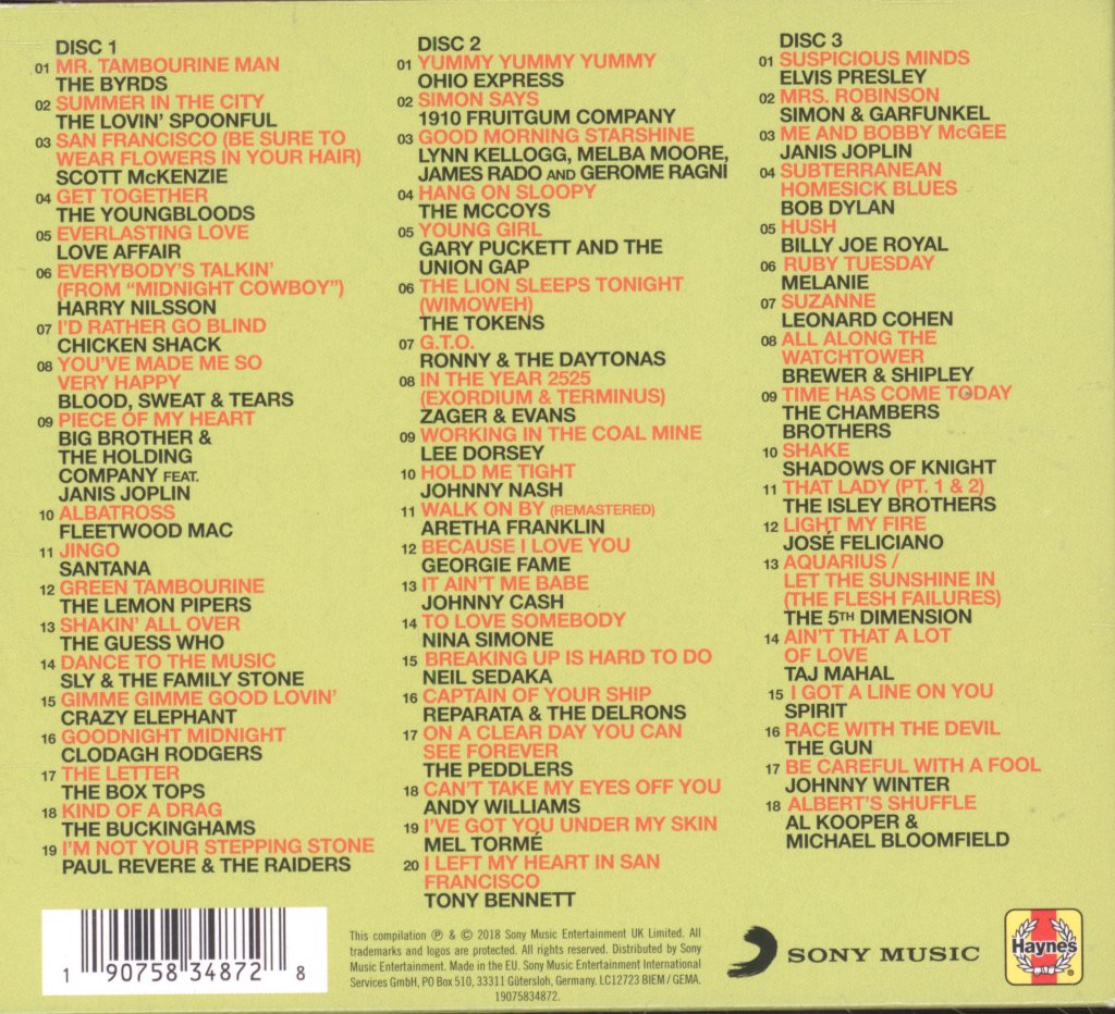 Various Artists - Ultimate Guide To The 60s - Cd Set