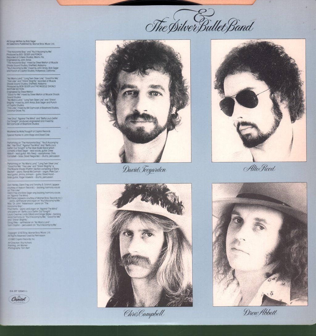 Bob Seger And The Silver Bullet Band - Against The Wind - Lp