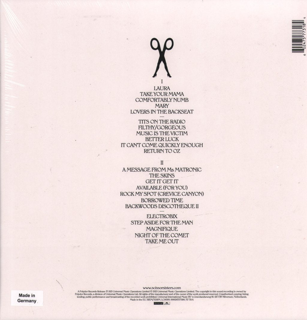 Scissor Sisters - Scissor Sisters (20th Anniversary Edition) - Double Lp